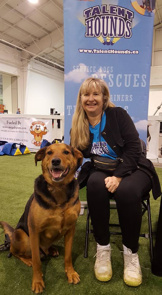 Susie and Noodles the Wonder Dog at CPE 2016