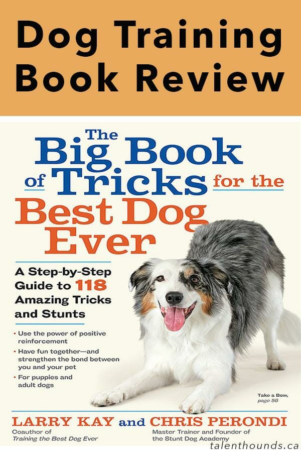 Dog Training Book Review of The Bog Book of Tricks for the Best Dog Ever by Larry Kay and Chris Perondi