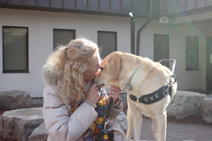 Watch the segment on Lions' Foundation of Canada Dog Guides in the trailer for the Talent Hounds Film