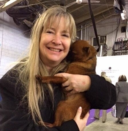 Susie & pup at Westminster2