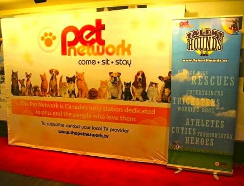 Pet Network and Talent Hounds signs at launch red carpet