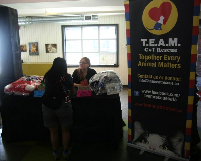 Photo of Team rescue booth