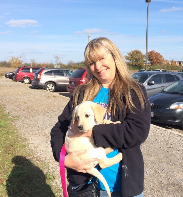 TH Susie & foster puppy