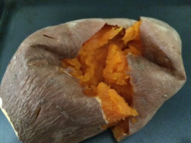 TH Baked sweet potato