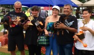 wienerfest winners pose with trophies