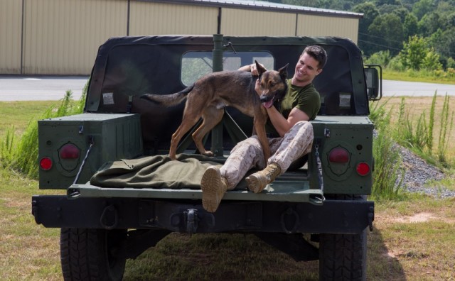 Max and Kyle is back of truck