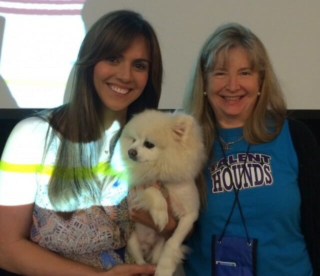 Susie, Preston and Laura Nativo at BlogPaws