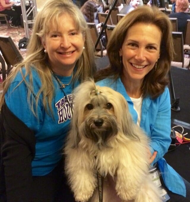 Susie and Dianne at BlogPaws