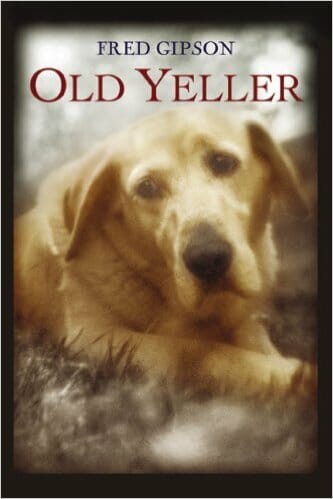 old yeller book cover