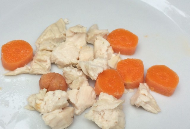 Chicken and carrot treats
