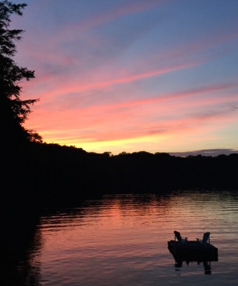 Sunset on Lake Muskoka