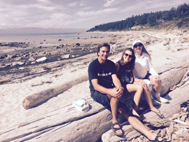 Beach on hike