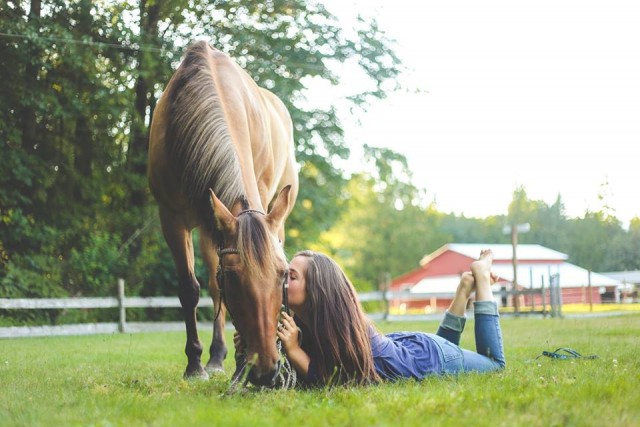 catherine haley and horse