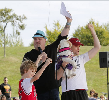 mercy and family celebrating