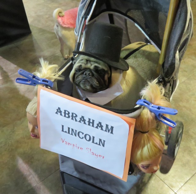 Abraham Lincoln Pug winner vampire slayer