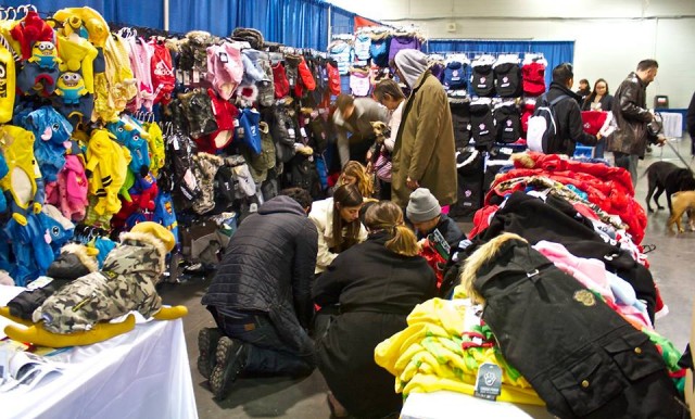 k9 couture booth at winter woofstock