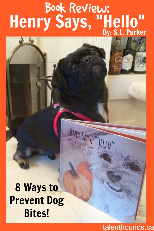 Henry Says, Hello book review with Kilo the Pug