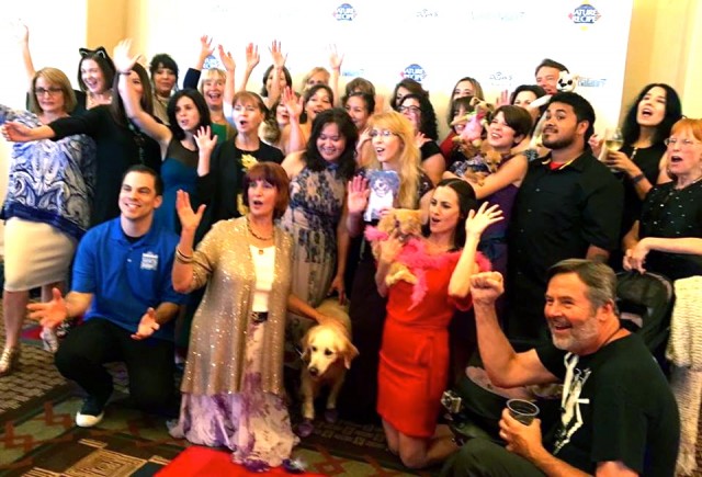 BlogPaws Red Carpet Event - Susie with fellow nominees