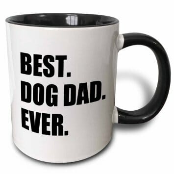 best dog dad ever mug