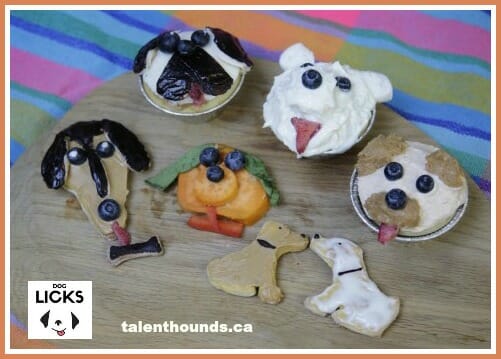 Dog Licks Birthday Party Pup Cupcakes and Treats