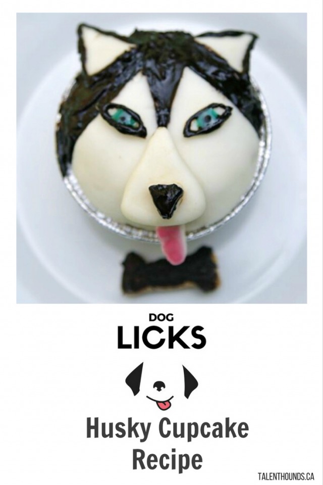 Dog Licks Husky Cupcake Recipe for Dog Licks
