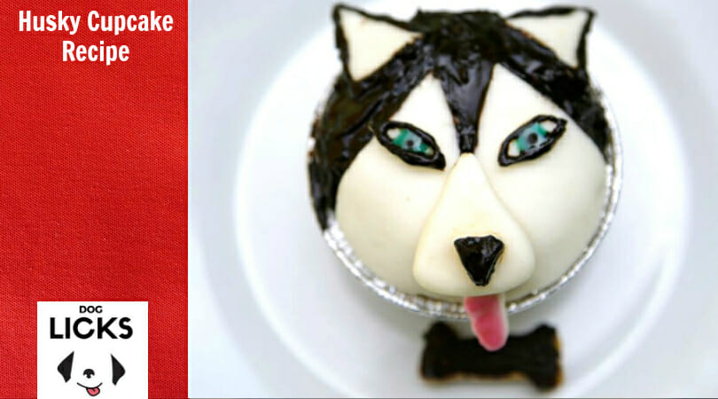 How To Make Adorable Cupcakes That Look Like Huskies Dog Licks