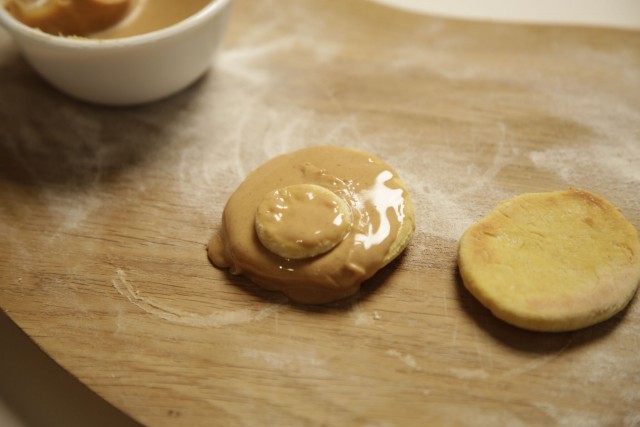 Dog Licks dog-friendly cookies face assembly 1