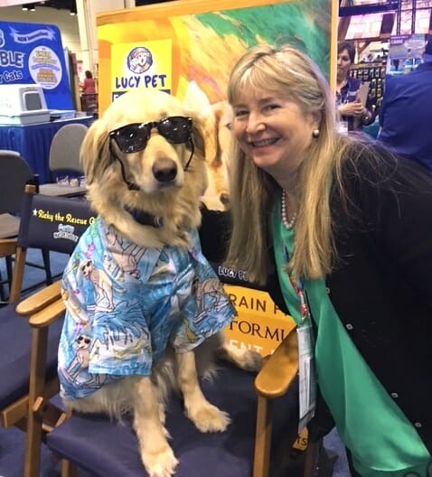 Susie and Surfin' Jack at Global Pet Expo