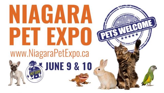 Niagara Pet Expo poster June 9 & 10