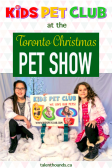 Kid's Pet Club at the Toronto Christmas Pet Show