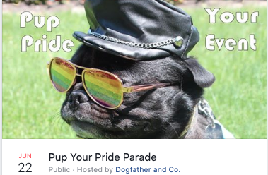 Pup Your Pride Parade promo photo June 22