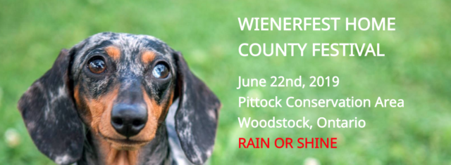 Wienerfest June 22,2019 Dog Event Ontario