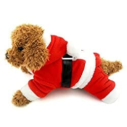 t Christmas Dog Clothes Fleece 